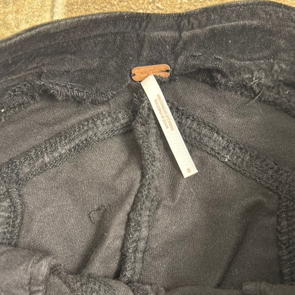 Free People Black Flared Corduroy Pants - Picture 2 of 4